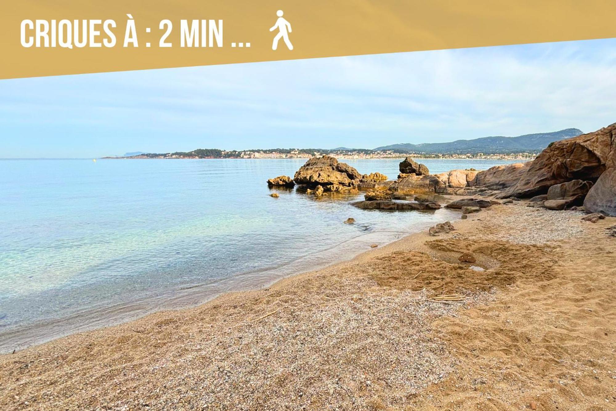 Apartmán Sunset Six-Fours-les-Plages Exteriér fotografie